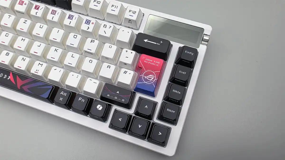 75% Layout of Asus ROG Azoth X