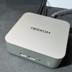 Geekom A8 განხილვა: მძლავრი AMD Ryzen-ი და პრემიუმ დიზაინი მინიატურულ კორპუსში
