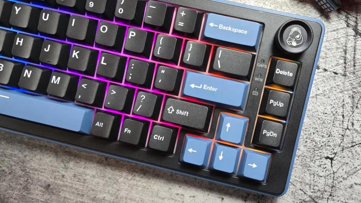 Ducky OK-M design and volume knob