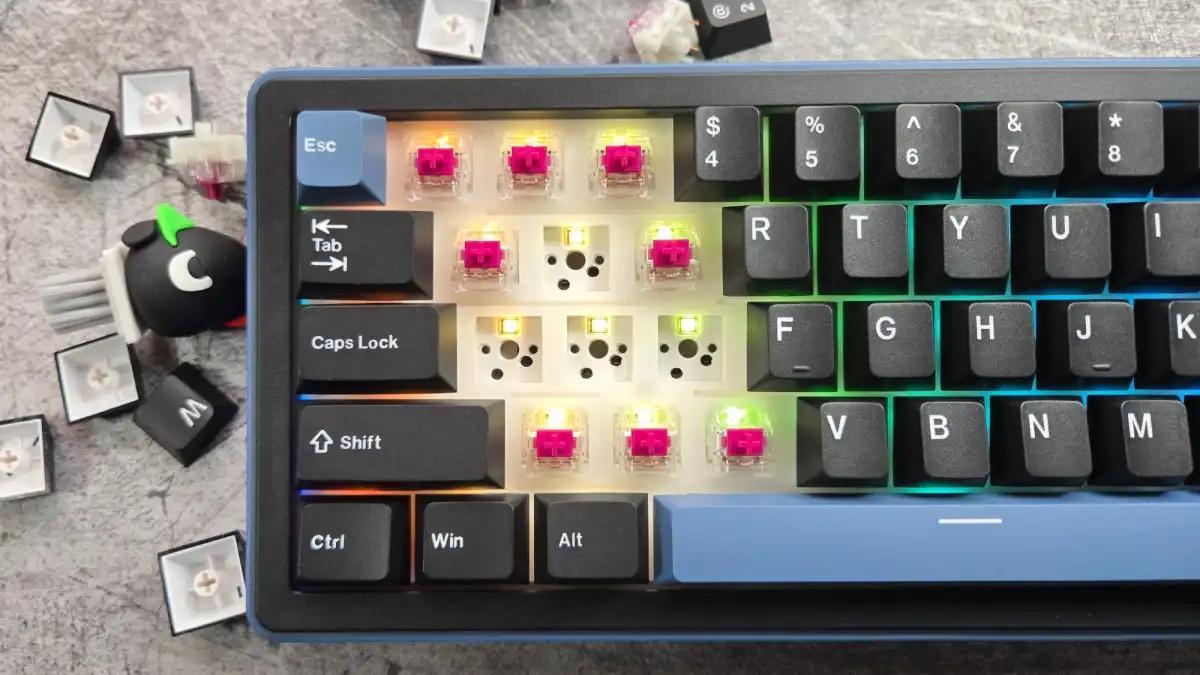 Ducky OK-M Hot-swap switches