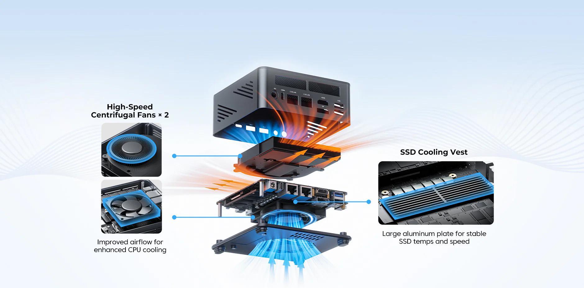 ACEMAGIC F5A Cooling System