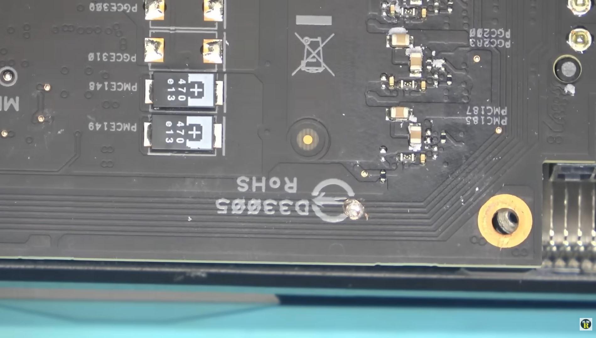 Screw damage on RTX 3090 PCB