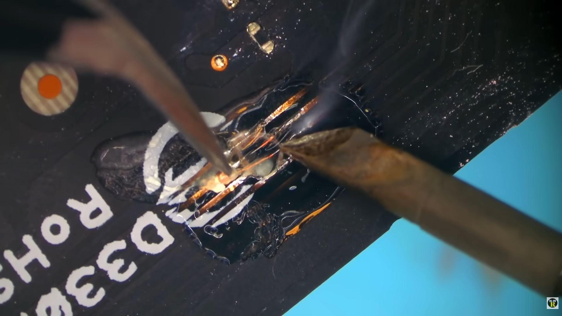 RTX 3090 PCB repair process