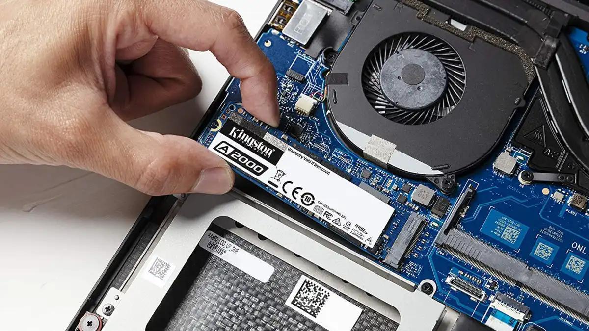 NVMe SSD მეხსიერება